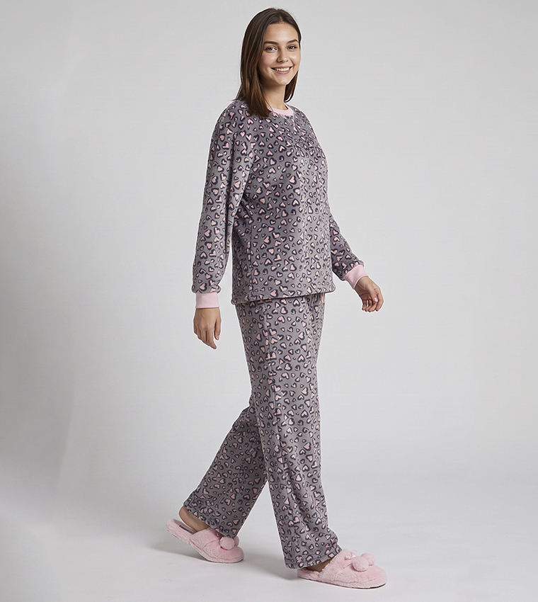Patterned Pyjama Set