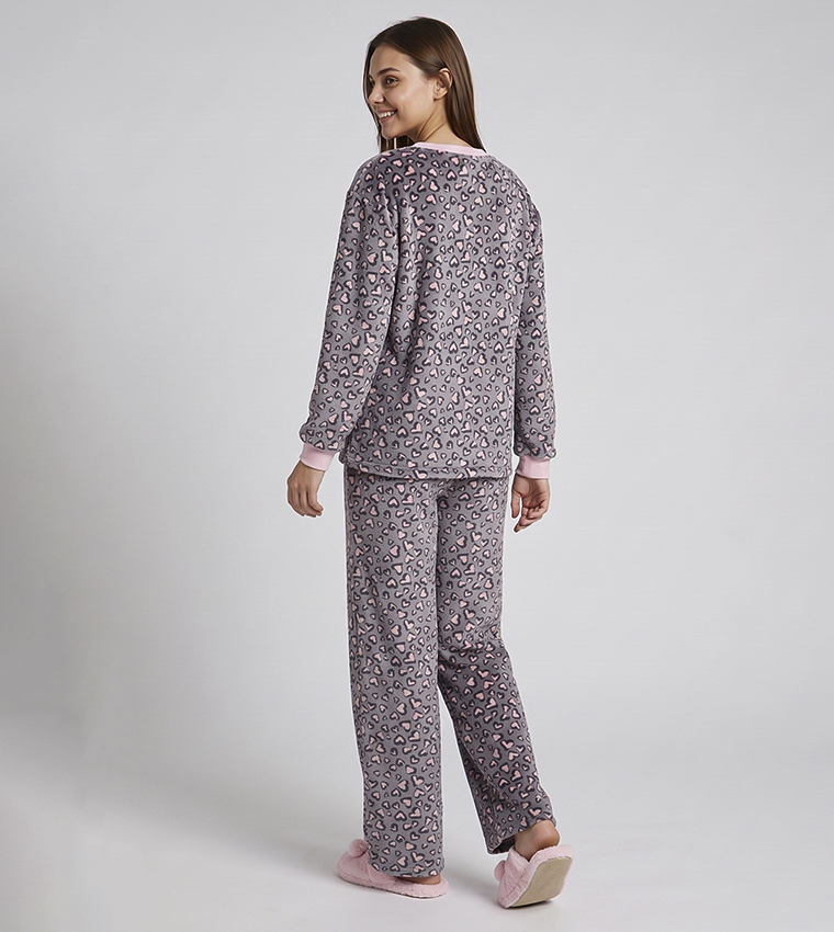 Patterned Pyjama Set
