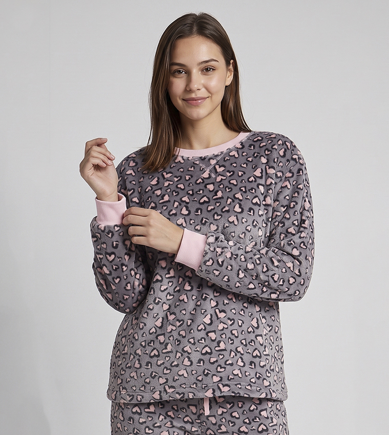 Patterned Pyjama Set