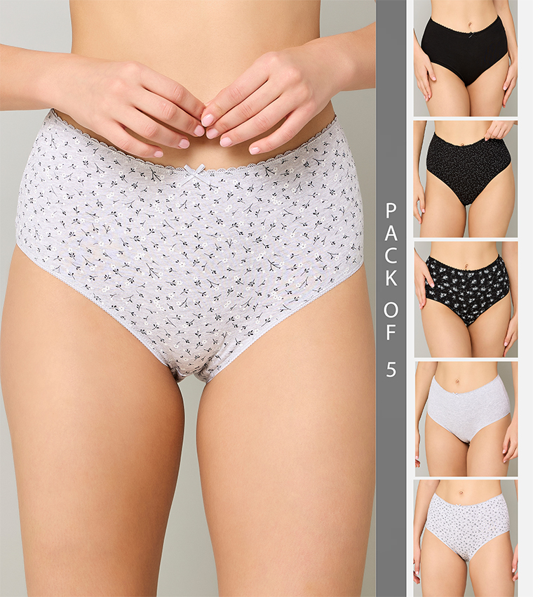 5 Pack Full Briefs