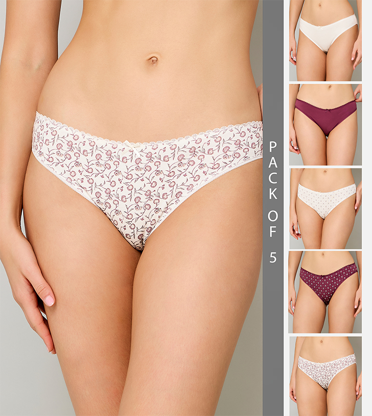 5 Pack Bikini Briefs