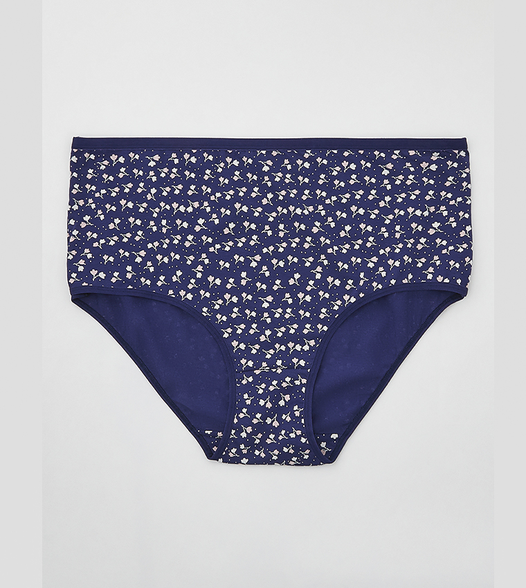 3 Pack Printed Full Briefs