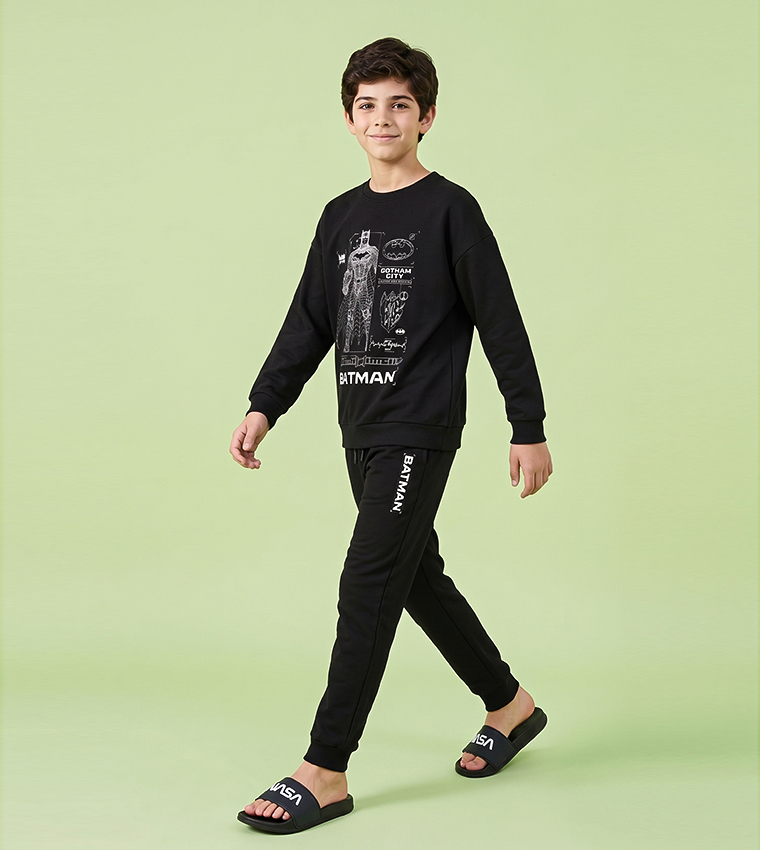Batman Print Pyjama Set