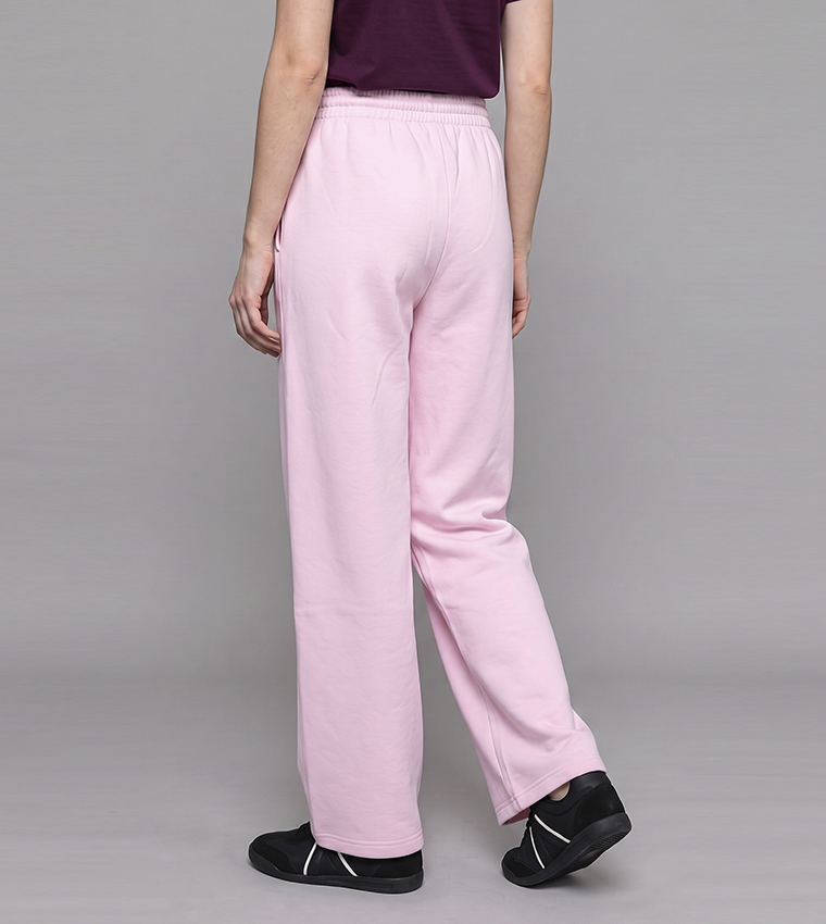 Solid Sweatpants with Drawstring Waist