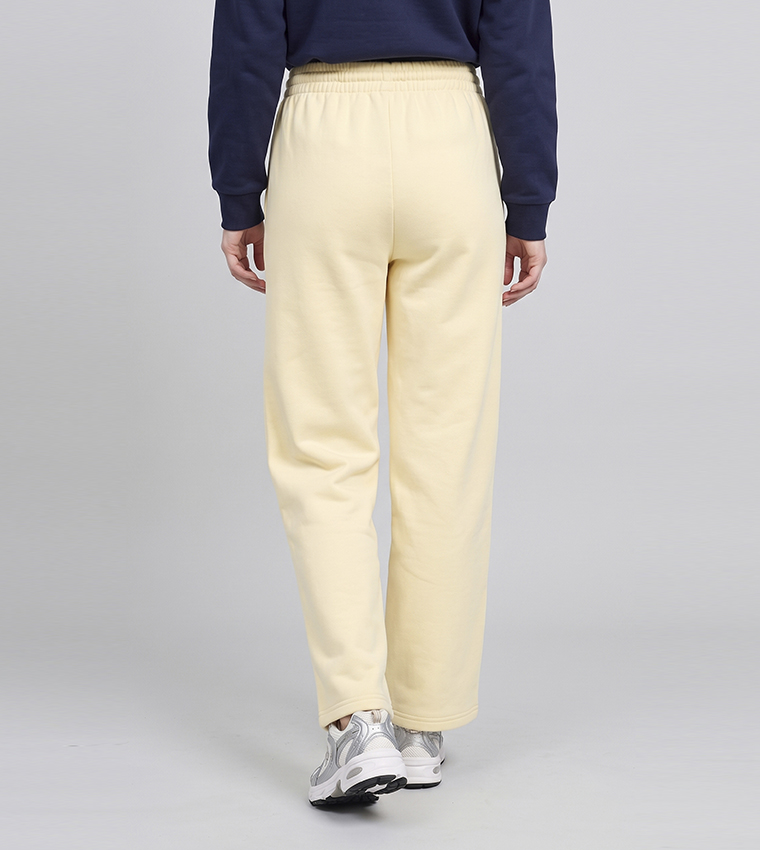 Solid Sweatpants with Drawstring Waist