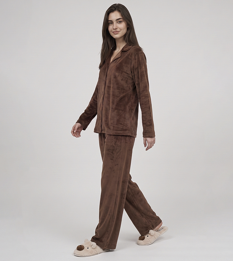 Solid Pyjama Set