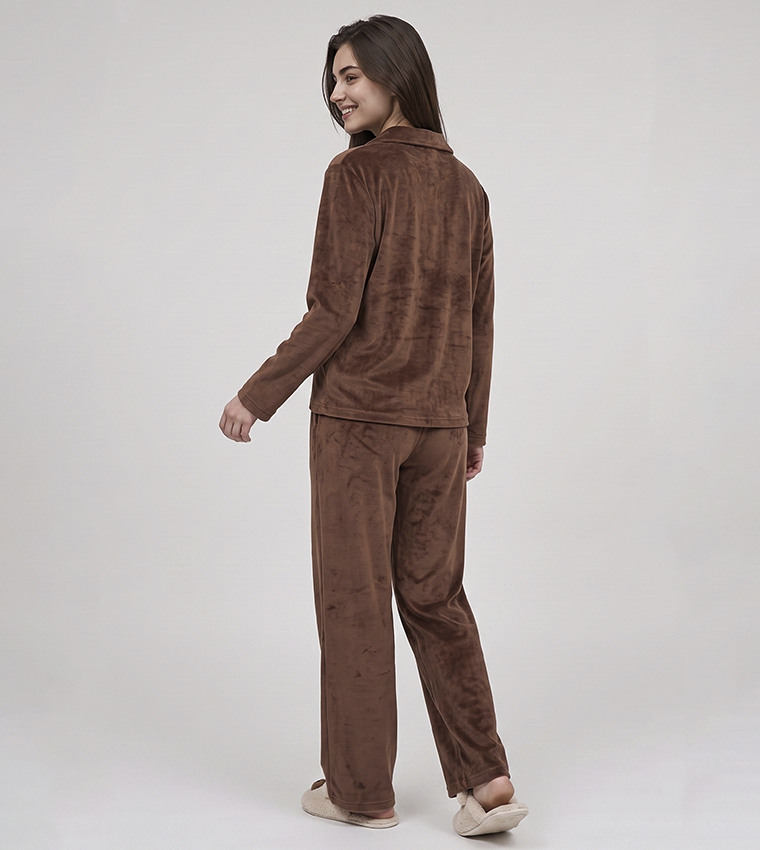 Solid Pyjama Set