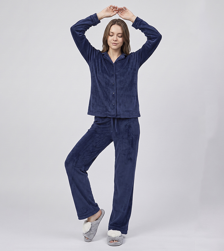 Solid Pyjama Set