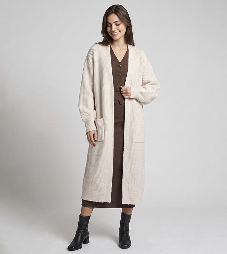 Solid Knitted Shrug