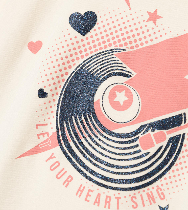 Printed Long Sleeves T-Shirt 