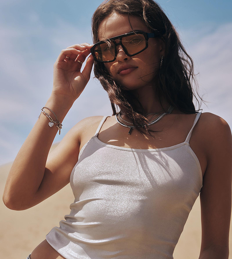 Shimmer Cami Top
