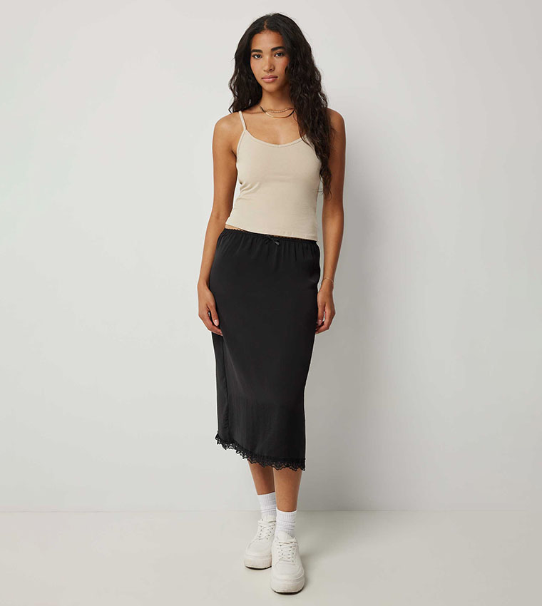 Ardene  Sleeveless Tops - Beige Sleeveless Tops