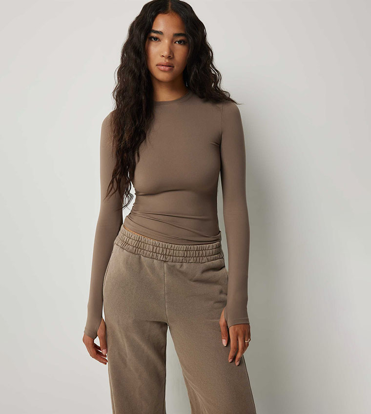Solid Long Sleeves T-Shirt