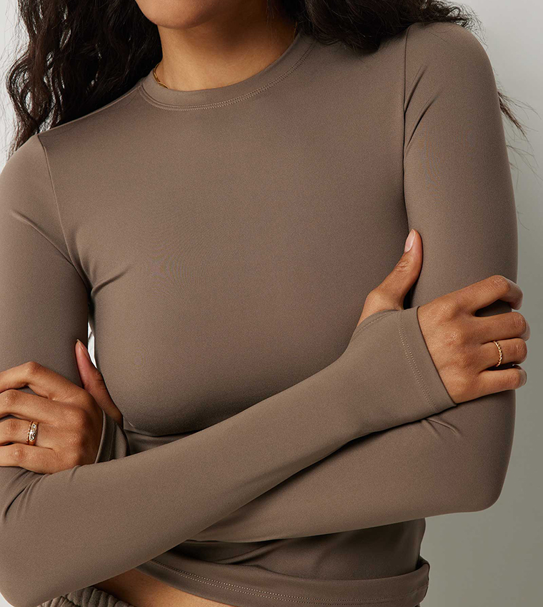 Solid Long Sleeves T-Shirt