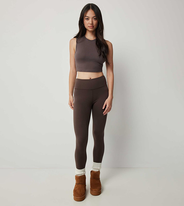 Ardene  Cropped Tops - Brown Cropped Tops