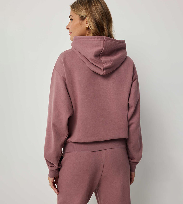 Printed Long Sleeves Hoodie