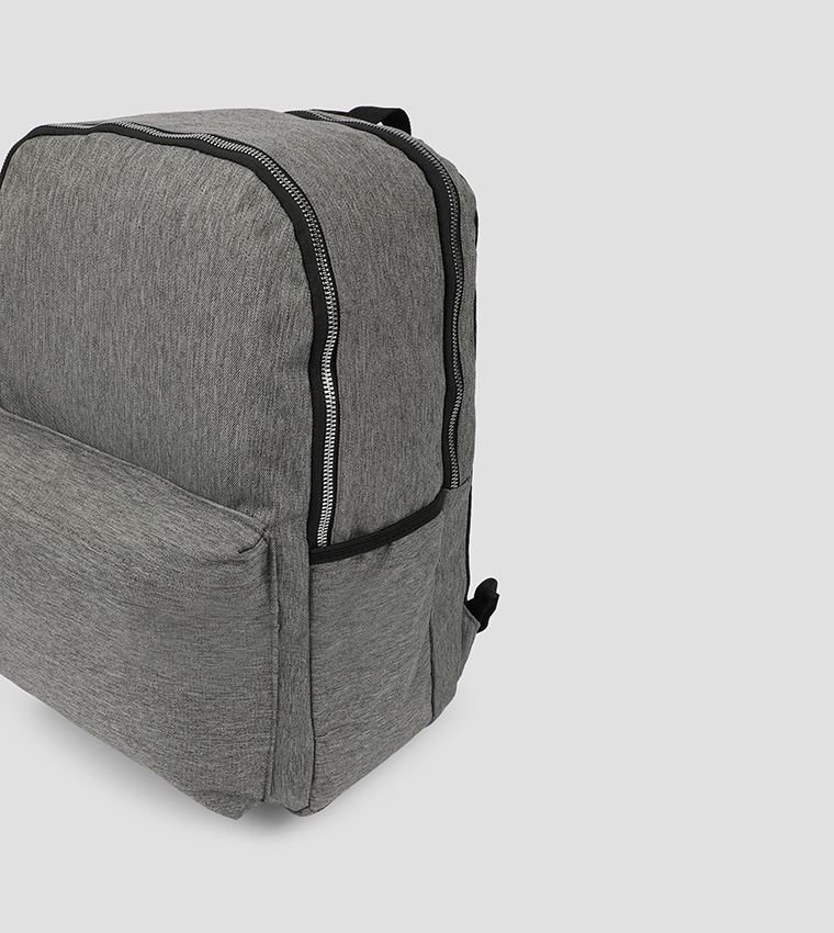 Canvas Zippered Backpack