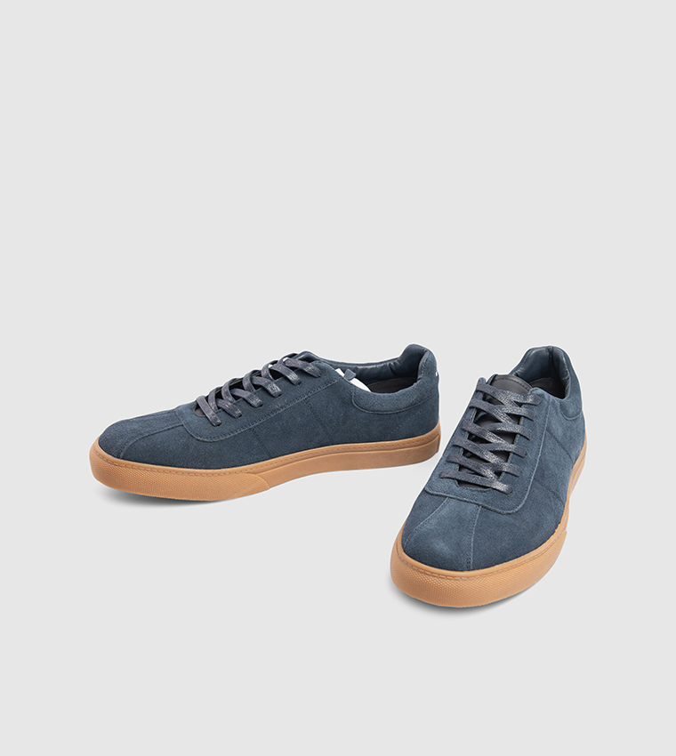 BENTLEY Suede Lace-Up Sneakers