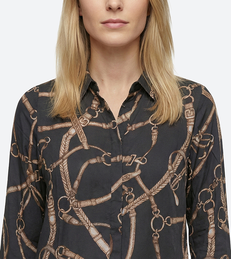 Printed Long Sleeves Shirt