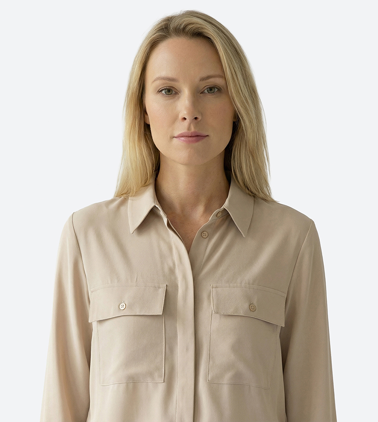Beverly Hills Polo Club  Shirts - Taupe Shirts