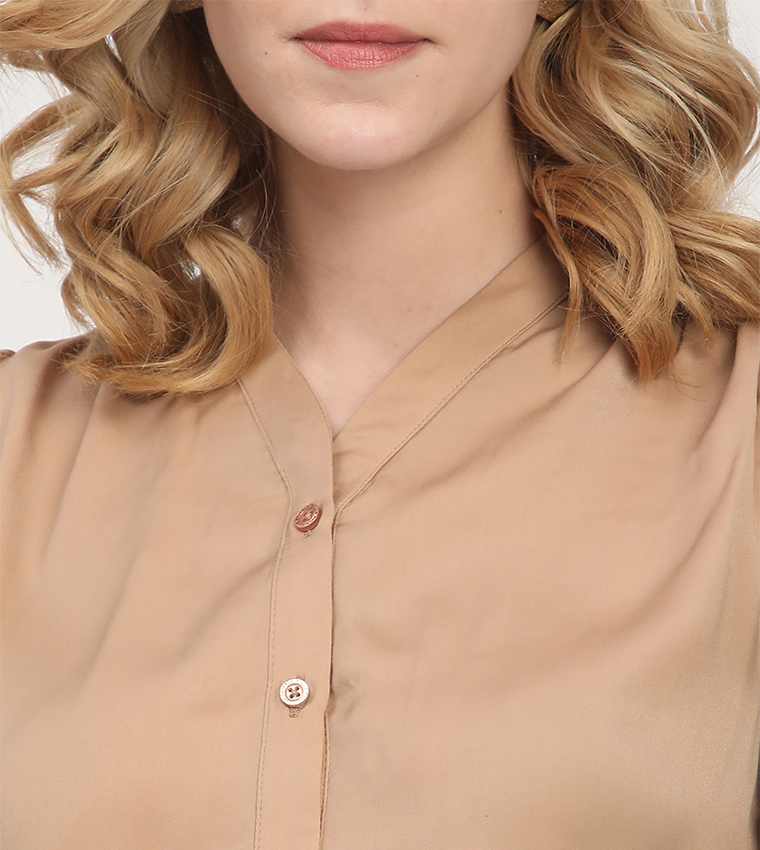 Solid Long Sleeves Shirt