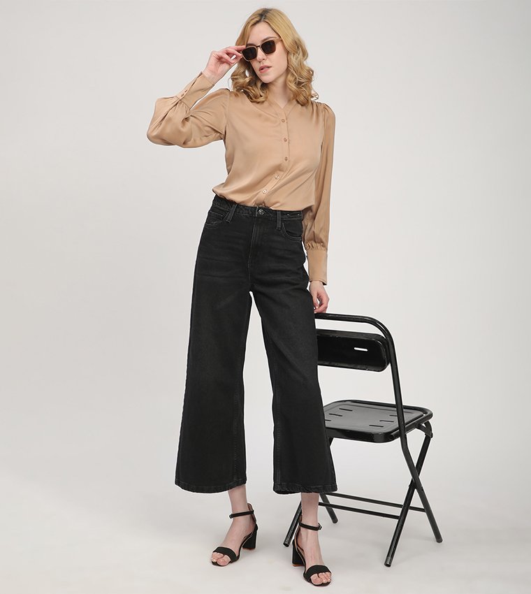 Solid Long Sleeves Shirt