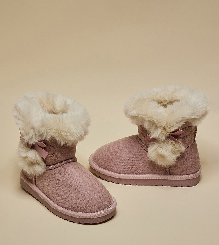 Fur Detail Winter Boots