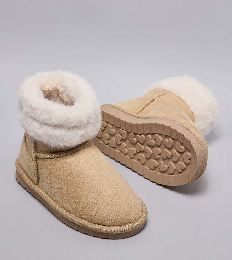 Fur Detail Winter Boots