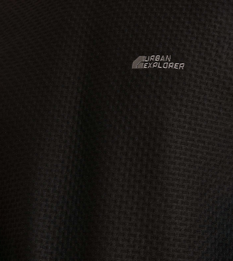 Print Detail Sweatshirt with Crew Neck and Long Sleeves