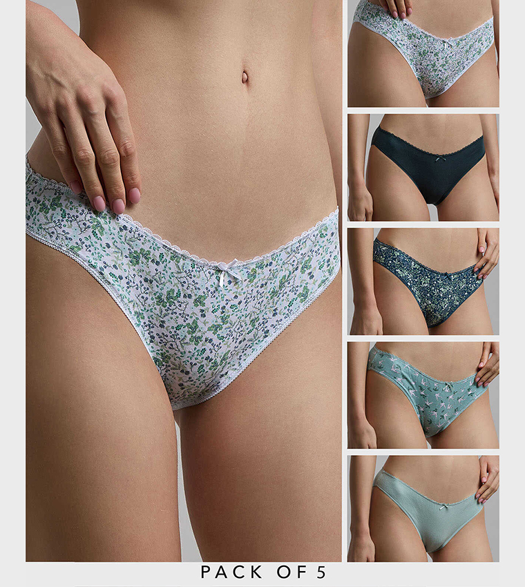 5 Pack Bikini Briefs