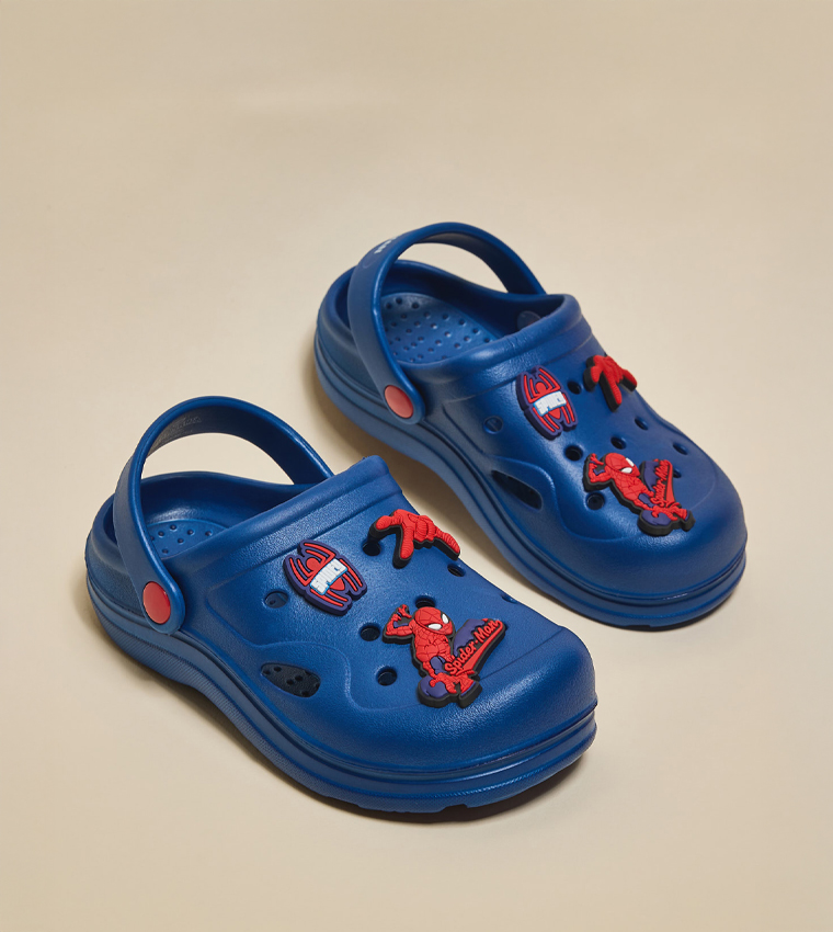 Slingback Clogs with Charm