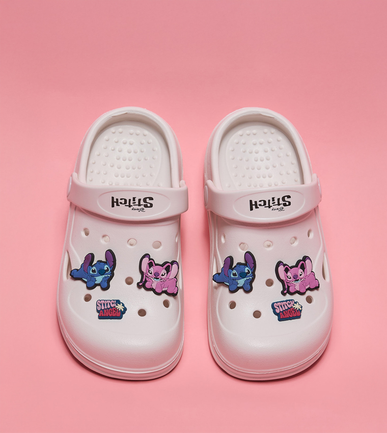 Slingback Clogs with Charm