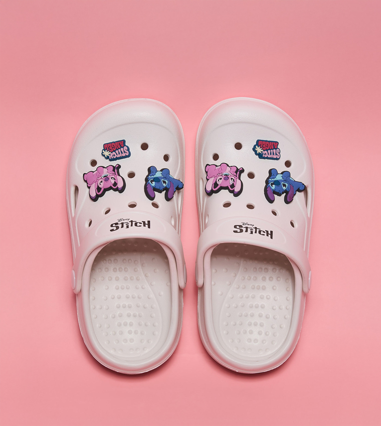 Slingback Clogs with Charm