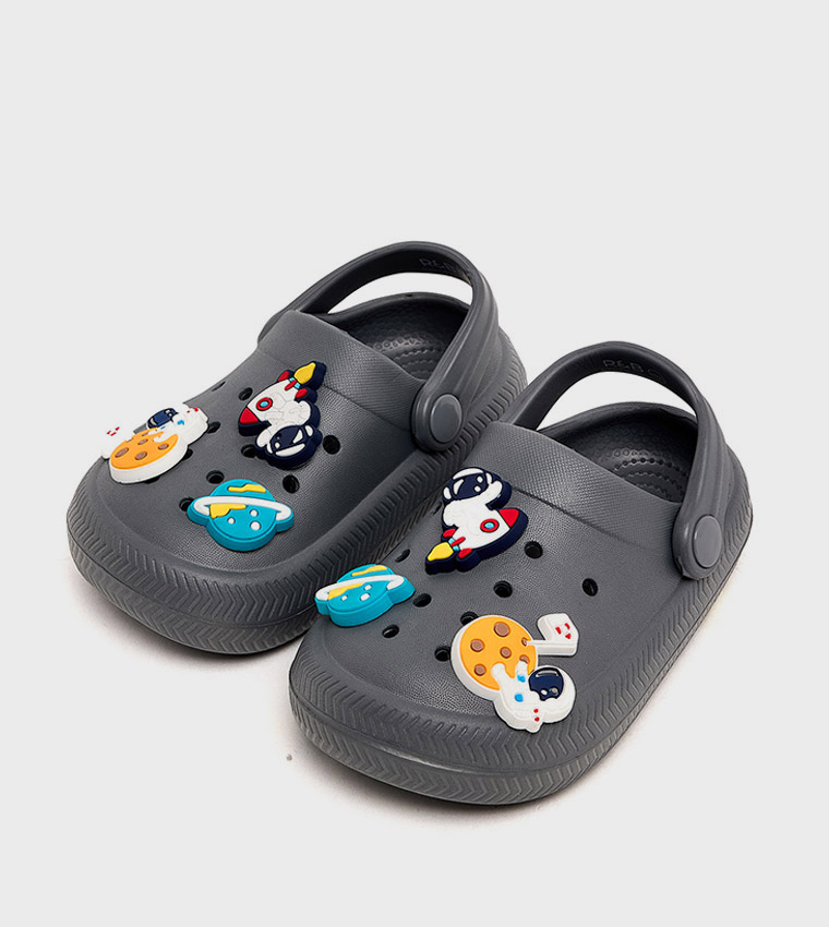 Charms Slingback Clogs