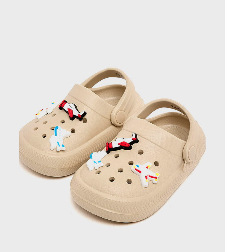 Charms Slingback Clogs