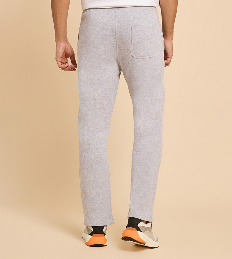 Appliqued Joggers with Drawstring Waist