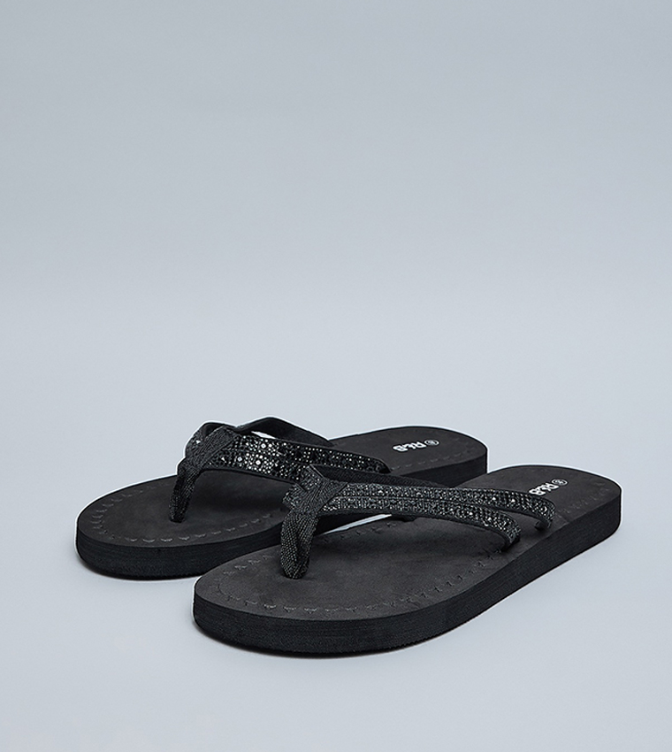 Embellished Flip-Flops