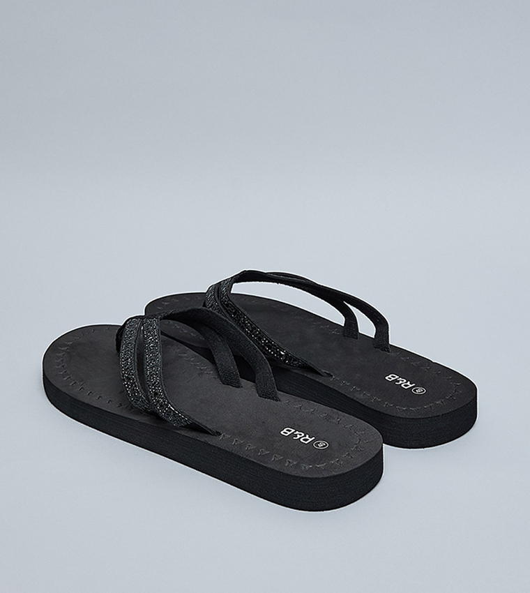 Embellished Flip-Flops