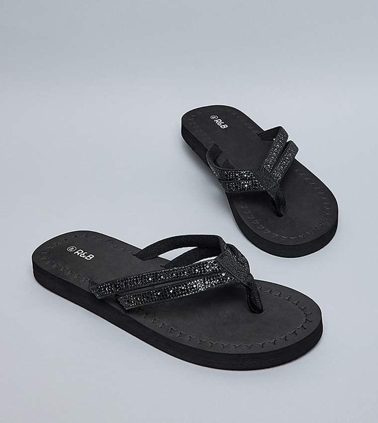 Embellished Flip-Flops