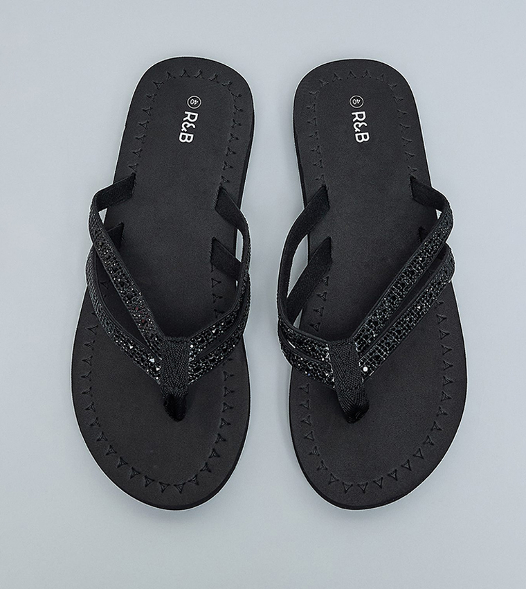 Embellished Flip-Flops