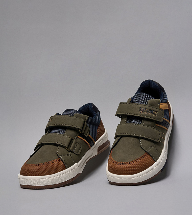 Color Block Casual Shoes