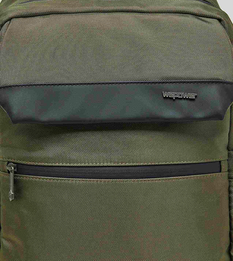 Color Block Backpack, 30x48Cm