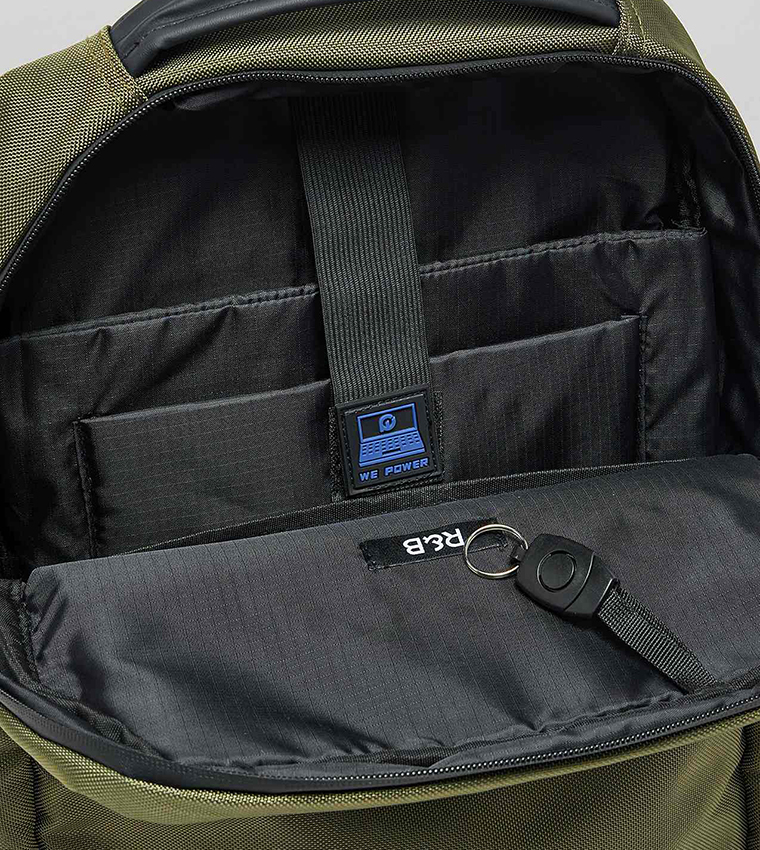 Color Block Backpack, 30x48Cm