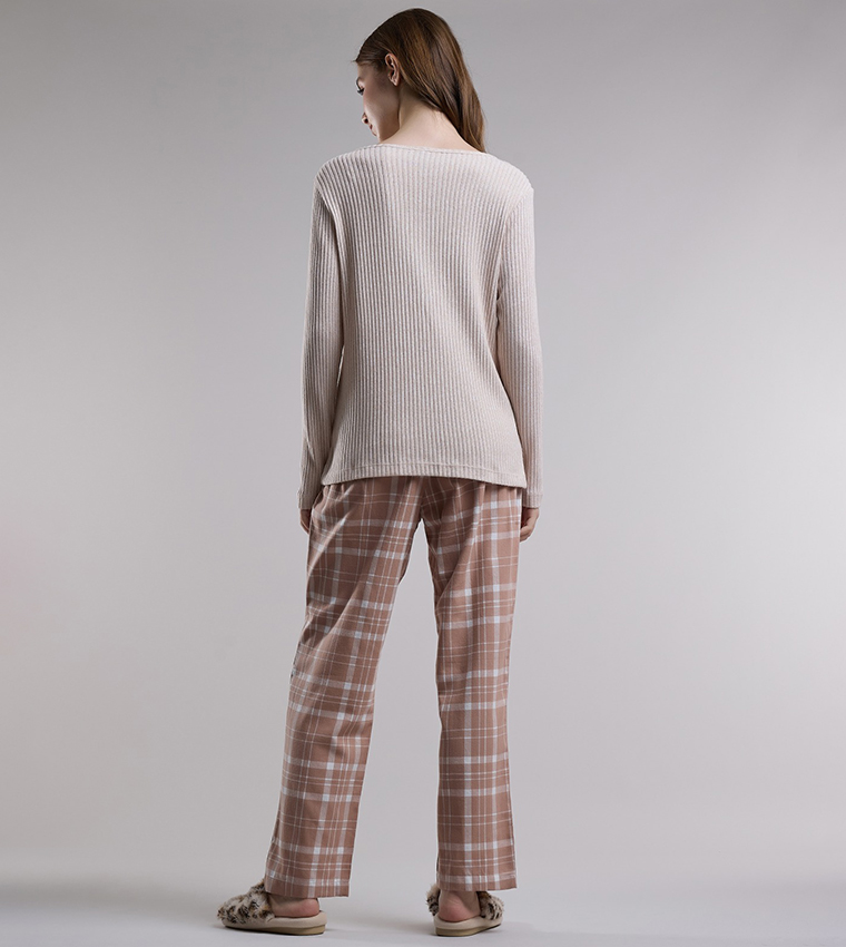 Plaid Pyjama Set