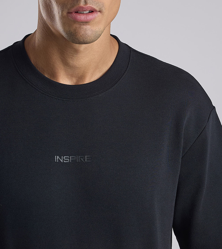 Solid T-Shirt with Crew Neck and Short Sleeves