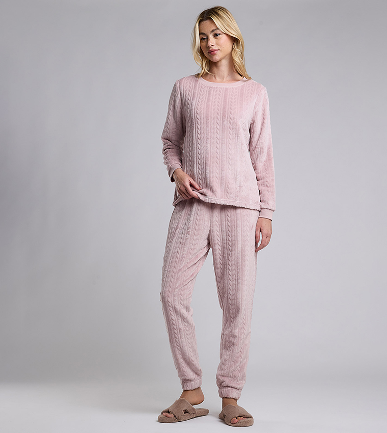 Embossed Pyjama Set