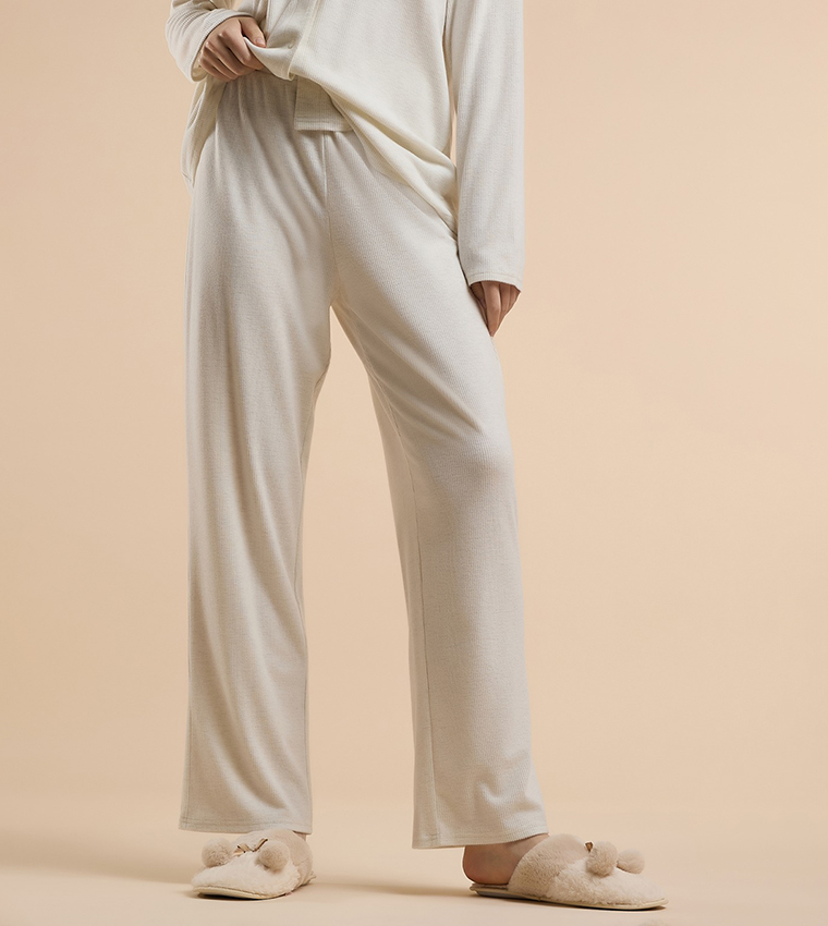 Textured Pyjama Set