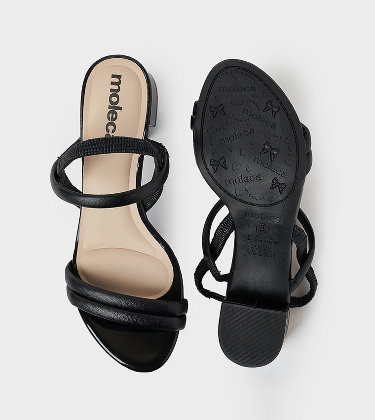 Moleca  Heels - Black Heels