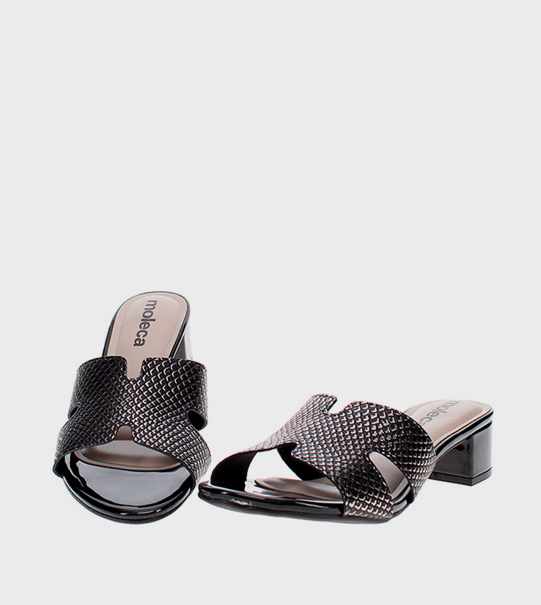 Moleca  Heels - Black Heels