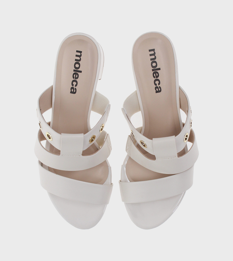 Open Toe Block Heel Sandals